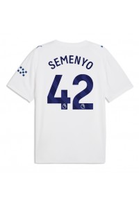Manchester City Antoine Semenyo #42 Fotballdrakt Tredje Klær 2026-27 Korte ermer